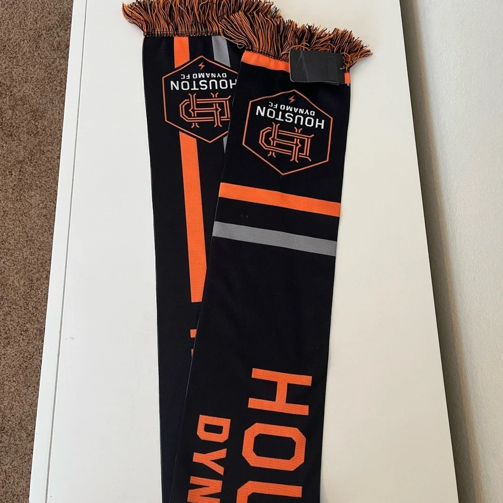 Texas Houston Dynamo Dash MLS Soccer Football Futbol Adidas Scarf